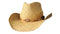 Jacaru 1818C Straw Cowboy Hat with Inca beads