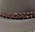 Jacaru 6529 Bonded Leather Hatband 5-Plait